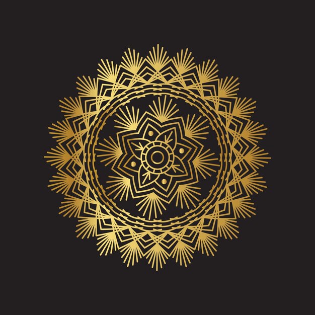 Vector gouden mandala