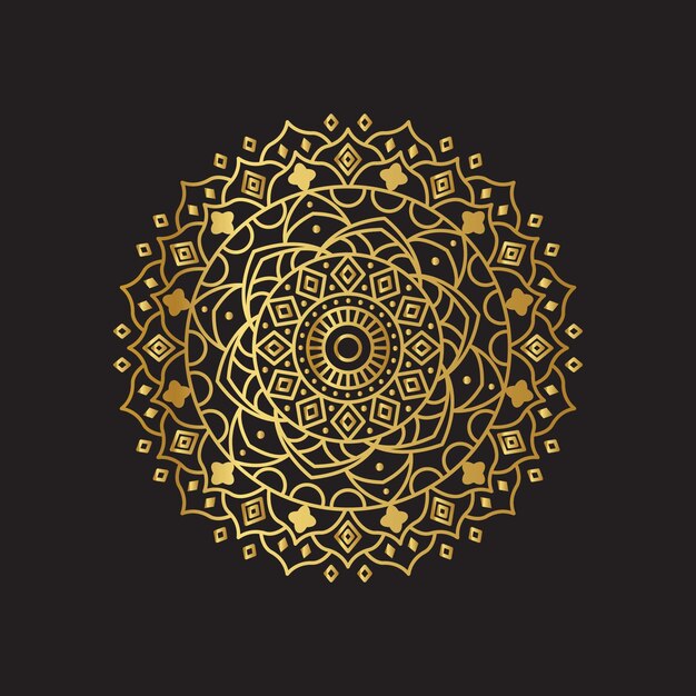 Vector gouden mandala