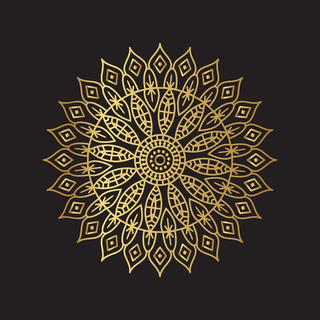 Vector gouden mandala