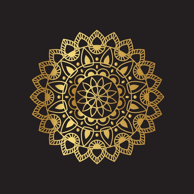 Vector gouden mandala