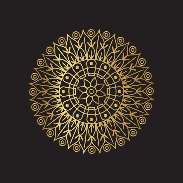 Vector gouden mandala