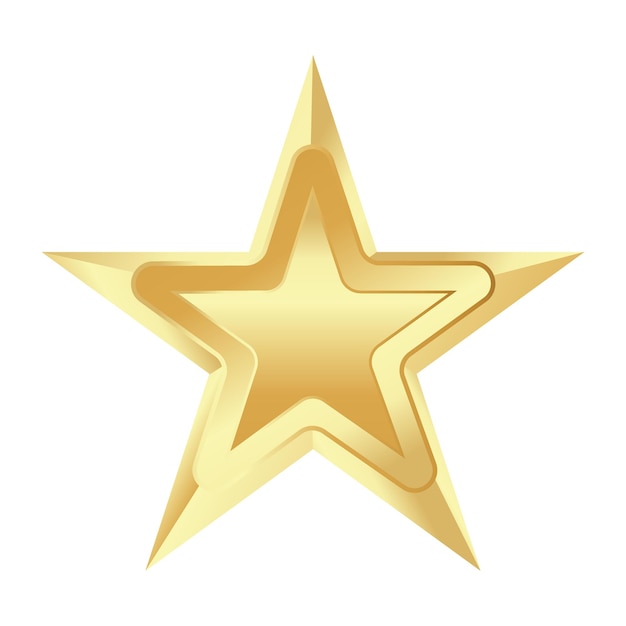 Vector gouden ster