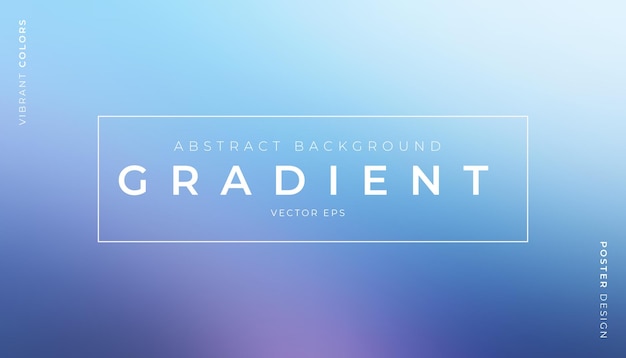 Vector Gradient Abstract achtergrond sjabloon met tekst