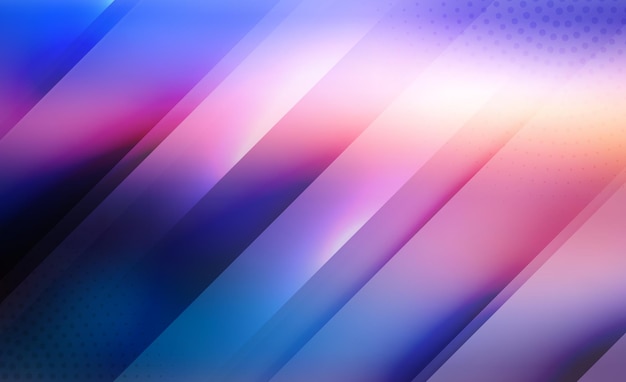 Vector vector gradient abstract background in colorful blurry tones