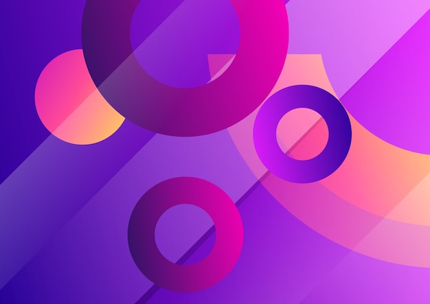 Vector gradient abstract background design