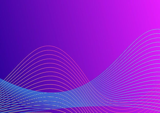 Vector gradient abstract background design