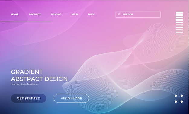Vector Gradient Abstract Blur Design met Halftone Dots