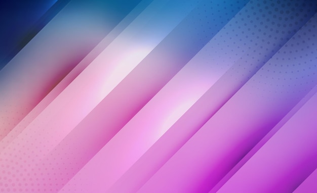 Vector Gradient Abstract Design met Halftone Dots