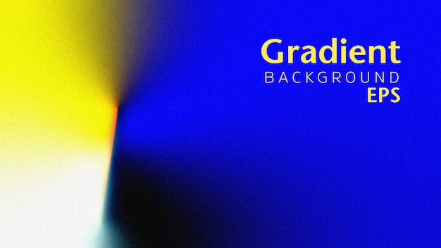 Vector gradient background blue background yellow background