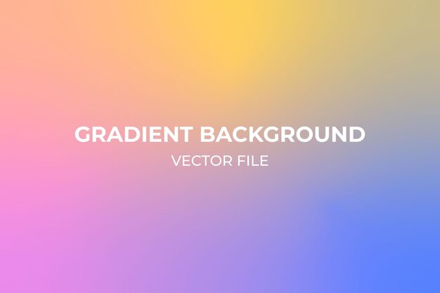 Vector gradient background