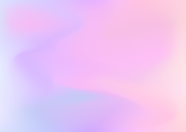 鮮やかな色のベクトル グラデーション メッシュ ホログラムの背景