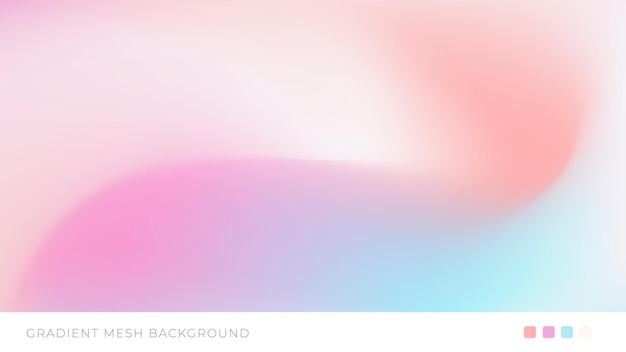 vector gradient mesh pastel2