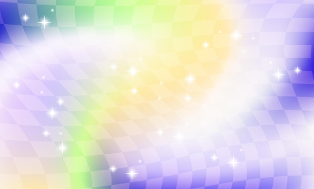 Vector gradient rainbow glitter background