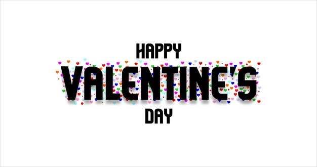 vector gradient valentine's day background