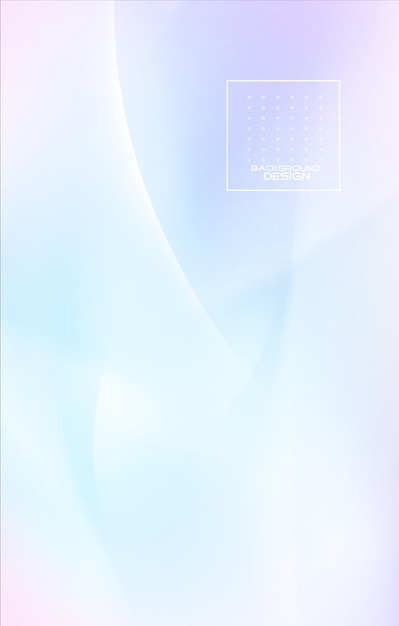 Vector gradient wave style abstract background design