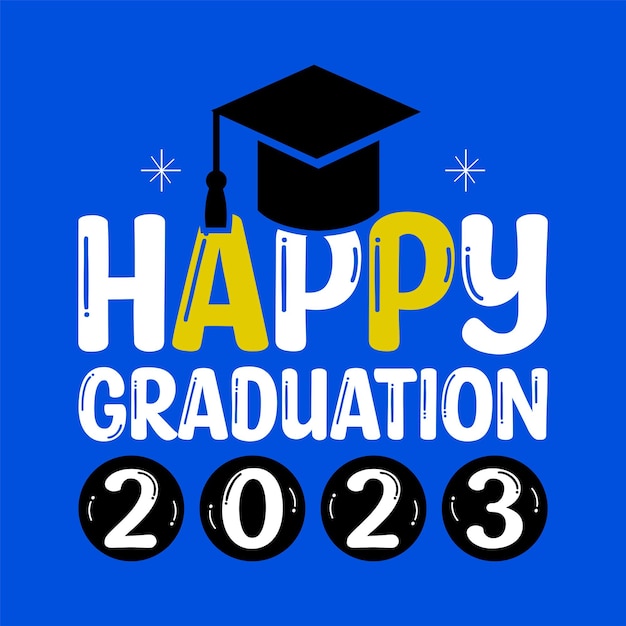 Premium Vector Vector graduation day typography tshirt design