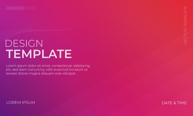 Vector Grainy Texture in Red Purple en Magenta Gradient voor Design