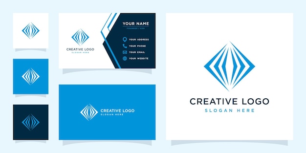 Vector graphic of abstract logo design template