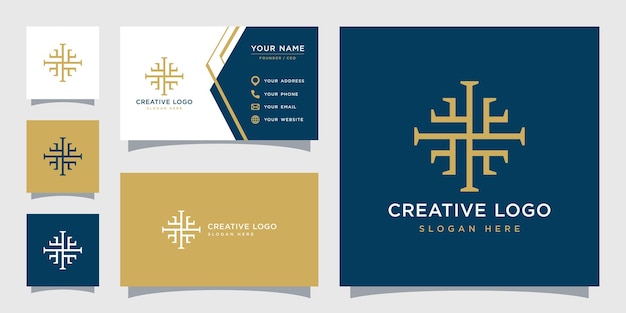 Vector graphic of abstract logo design template