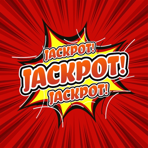 Vector graphic gift congratulations jackpot