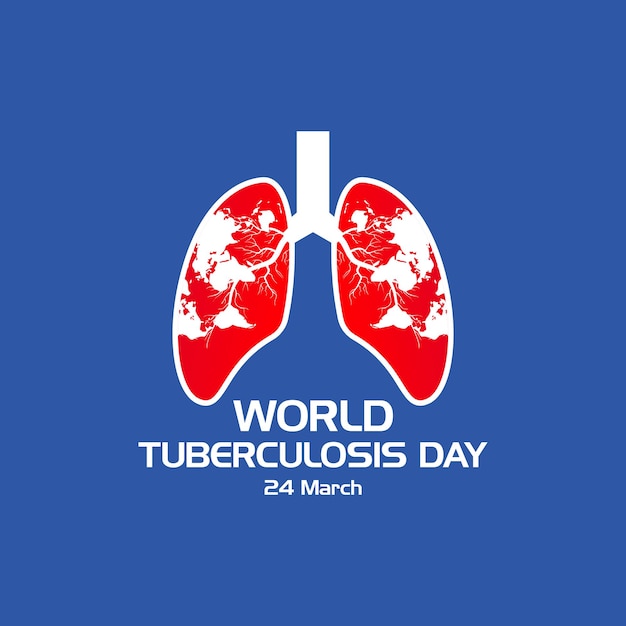 vector graphic illustration world tuberculosis day