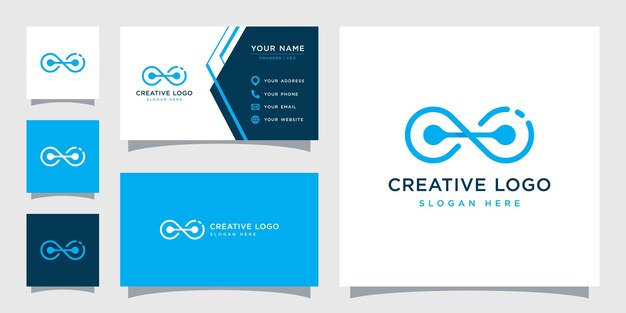 Vector graphic of technology logo design template