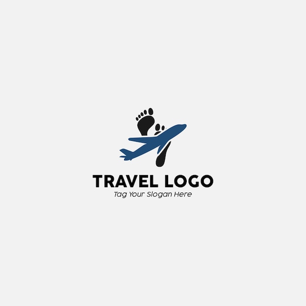 vector graphic travel company logo