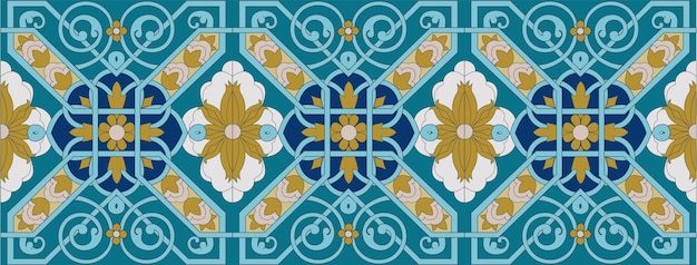 Вектор Векторная графика узбекский традиционный образец