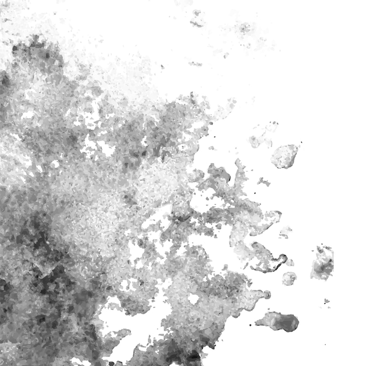 Vector vector gray scale watercolor texture background abstract illustration
