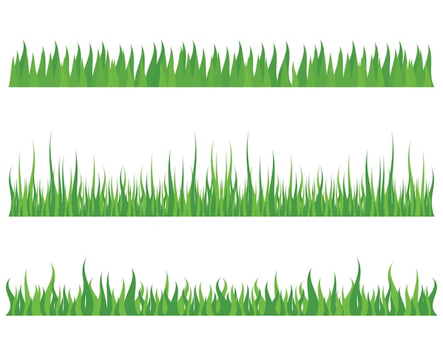 Vector groen gras illustratie