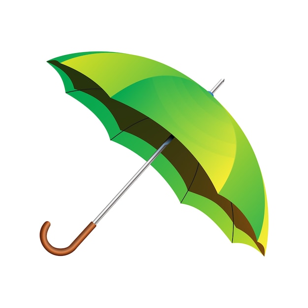 vector groene paraplu