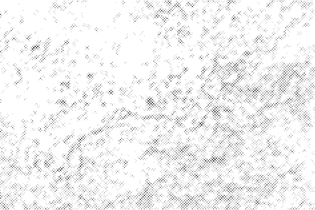 Vector vector grunge halftone textuur op witte achtergrond