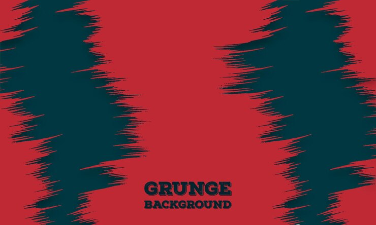 Premium Vector | Vector grunge paint detailed in red and blue background