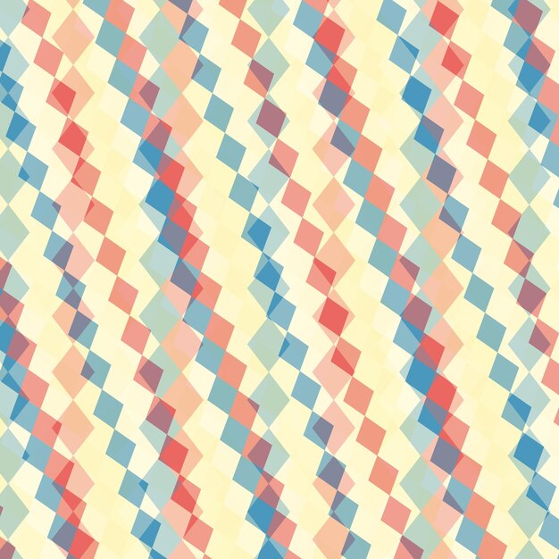 Vector grunge style retro abstract geometric design background