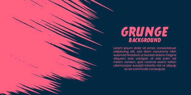 vector grunge verf gedetailleerd in roze en donkere achtergrond