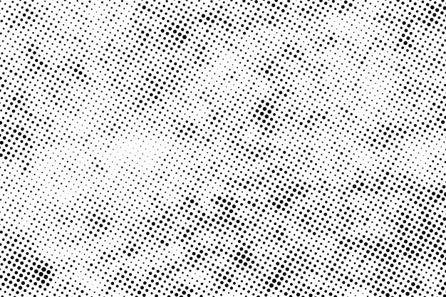 Vector vector grunge vintage halftone texture abstract black dots pattern