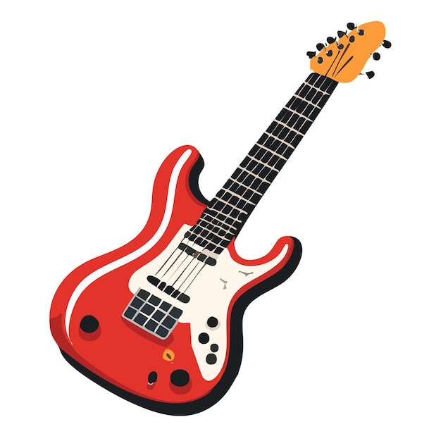 Vector vector guitar