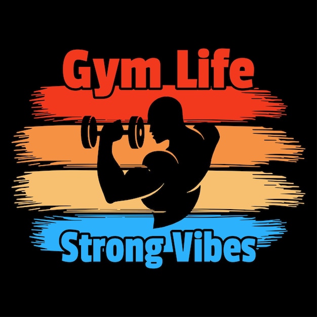 Vector Gym tshirt Design