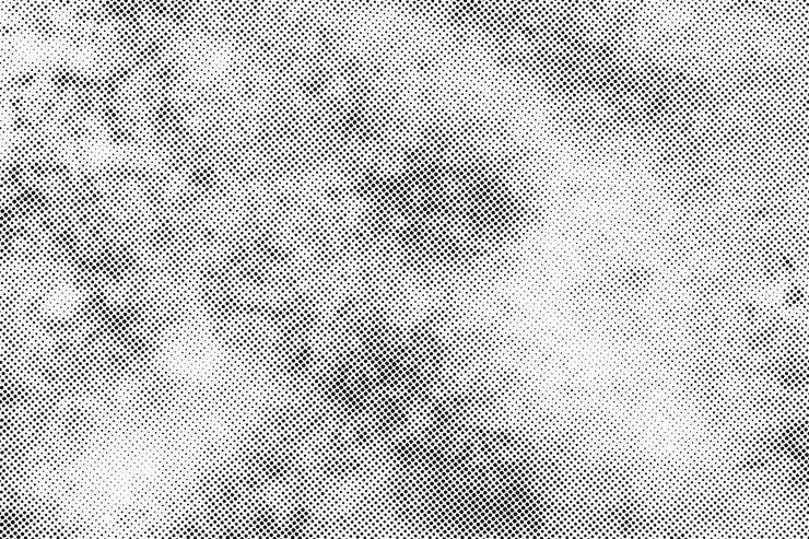 Vector vector halfton pattern texture overlay pixelate background.