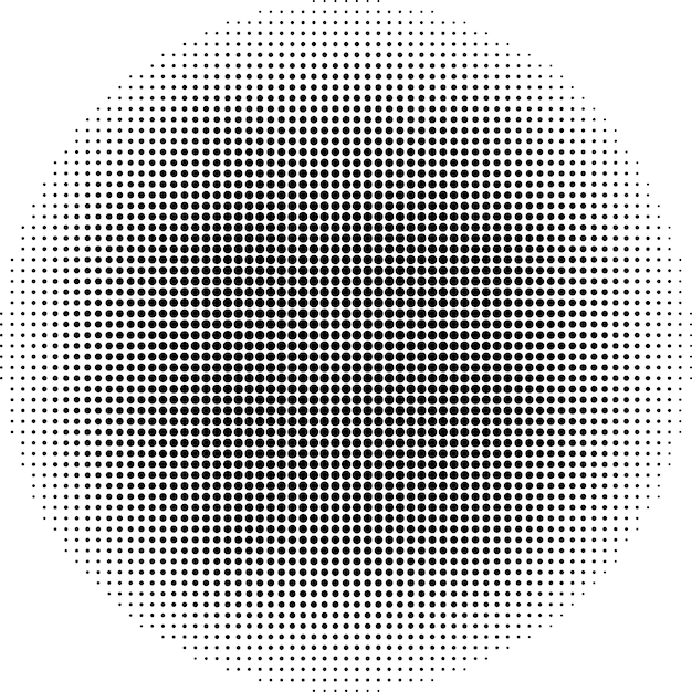 Vector halftone dots. Circle abstract dots vector background. EPS 10