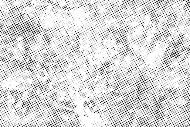 Vector halftone zwarte stippen patroon textuur abstracte achtergrond