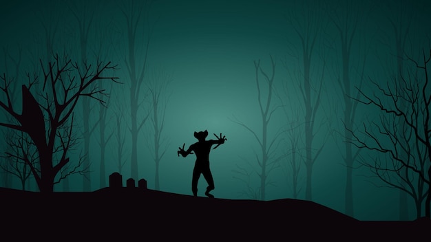 Vector Halloween Background