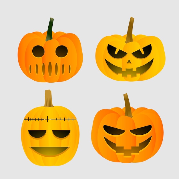 Vector vector of halloween pumpkin