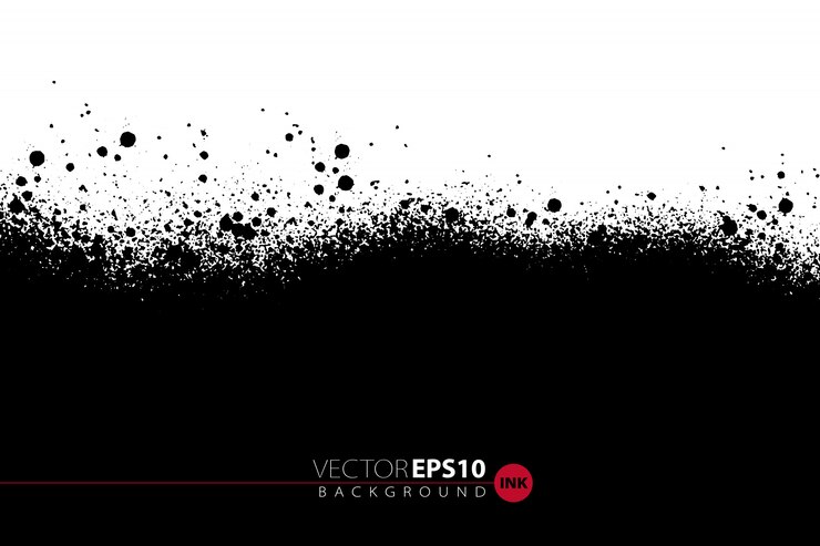 Vector インクで描かれた背景をベクトル手描きしぶきやしみ。