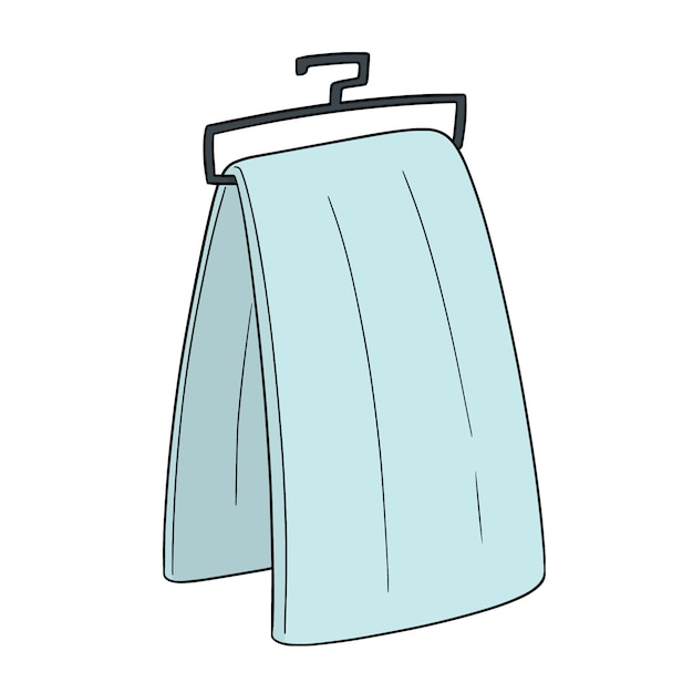 Vector of hand towel