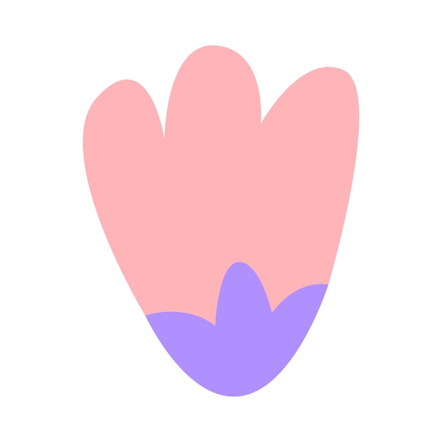 Vector handdrawn flower illustration