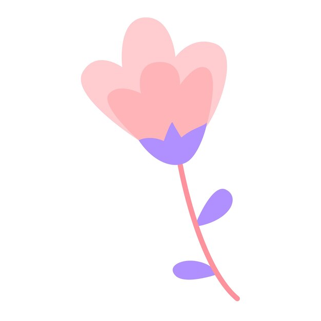 Vector vector handdrawn flower illustration