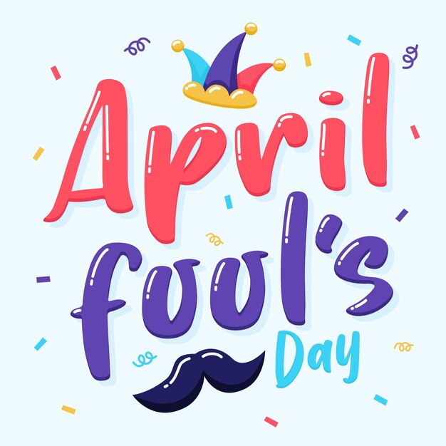 Vector Happy April Fool's Day Illustration