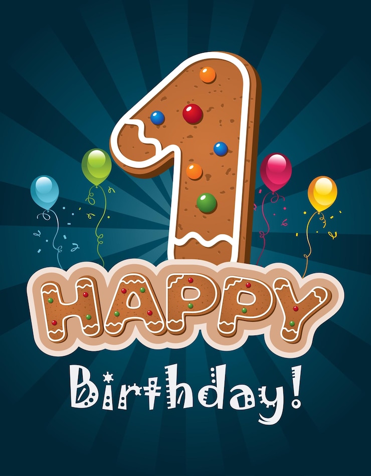 Vector vector happy birthday card1