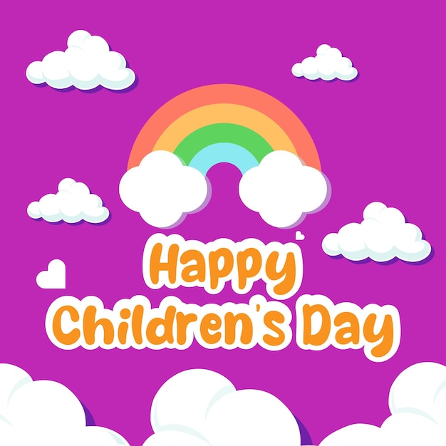 Vector Happy Children's Day illustration Concept